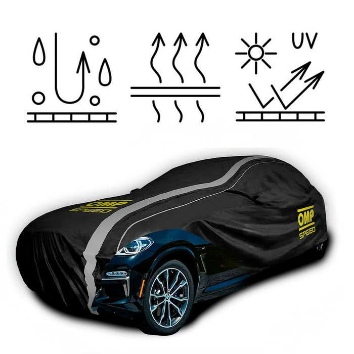 OMP Housse de voiture Speed SUV 4 couches, Taille M