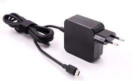 CoreParts Adaptateur Secteur 45W USB-C 5V/2A avec Prise UE, 5V2A 9V2A 12V2A 15V3A 20V2.25A