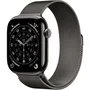 Apple Watch Series 11 GPS + Cellular 46 mm Boîtier Titane Slate avec Bracelet Milanese Loop Slate Taille M/L