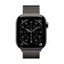 Apple Watch Series 11 GPS + Cellular - 46mm - Boîtier Slate Titanium - Bracelet Slate Milanese Loop - M/L