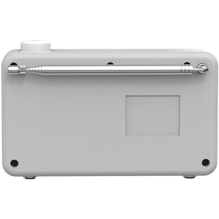 Kenwood CR-M25DAB Radio DAB+ portable avec Bluetooth, Blanc