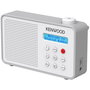 Kenwood CR-M25DAB Radio DAB+ portable avec Bluetooth, Blanc
