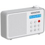 Kenwood CR-M25DAB Radio DAB+ portable avec Bluetooth, Blanc