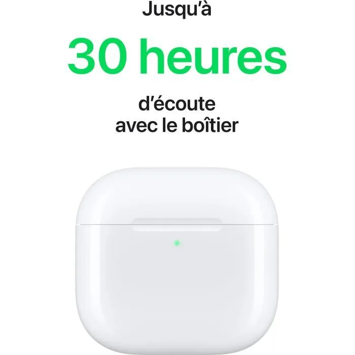 Apple AirPods 4 Blanc