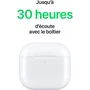 Apple AirPods 4 Blanc