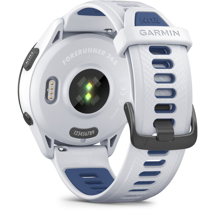 Garmin Forerunner 265 blanc/bleu marine Garmin Forerunner 265 blanc/bleu marine