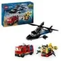 Lego City 60462 - Set modulable avec hélicoptère, camion de pompiers et sous-marin, 874 pièces, jouet de construction pour enfants à partir de 7 ans