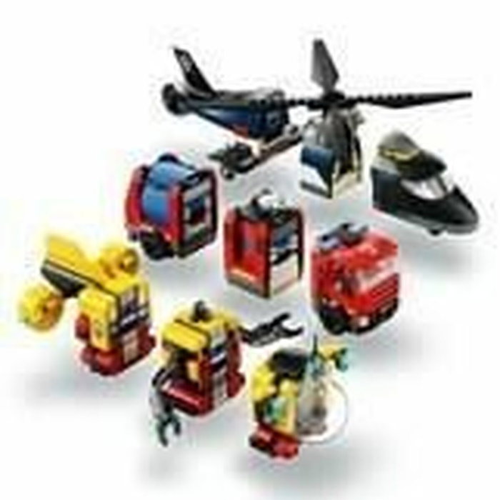 LEGO City 60462 Hélicoptère, camion de pompiers et sous-marin modulable