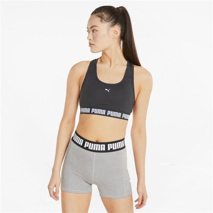 Soutien-gorge de Sport Puma Mid Impact Stro Noir