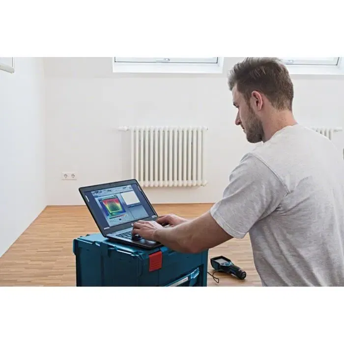 Bosch Professional - Camera thermique GTC 400 C Professional 12V, coffret L-BOXX, batterie 2Ah, chargeur, 0601083101