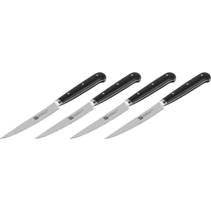 Zwilling Set de 4 couteaux à steak noir Zwilling Set de 4 couteaux à steak noir