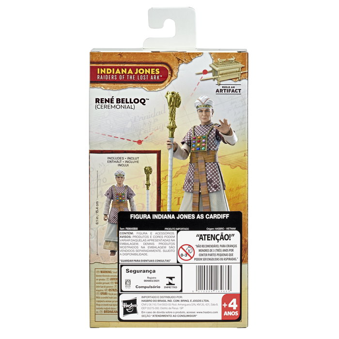 Hasbro Figure René Belloq (Cérémonial) - Indiana Jones Adventure Series Hasbro Figure René Belloq (Cérémonial) - Indiana Jones Adventure Series