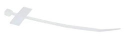 MicroConnect Attaches-câbles avec étiquettes 100mm, 100 pièces
