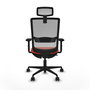 Piqueras Y Crespo Haches Chaise de Bureau Sincro/Traslack Orange et Gris