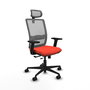 Piqueras Y Crespo Haches Chaise de Bureau Sincro/Traslack Orange et Gris