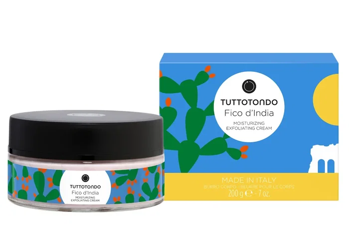 Tuttotondo Crème exfoliante pour le corps au Fico d'India 200 g Tuttotondo Crème exfoliante pour le corps au Fico d'India 200 g