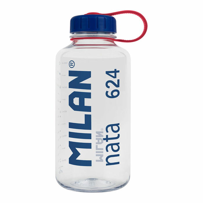 Bouteille d'eau Milan 1 L Transparent Plastique Bouteille d'eau Milan 1 L Transparent Plastique