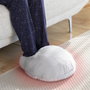 Pack Chauffe-pieds Électrique 2-en-1 et Couverture à Manches Sweat-shirt Oversize avec Polaire InnovaGoods