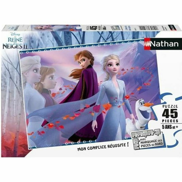 Nathan Puzzle La Reine des Neiges 2 - Amour de deux soeurs - 45 pièces Nathan Puzzle La Reine des Neiges 2 - Amour de deux soeurs - 45 pièces