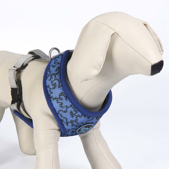 Cerdá Harnais pour Chien Stitch Bleu foncé S/M