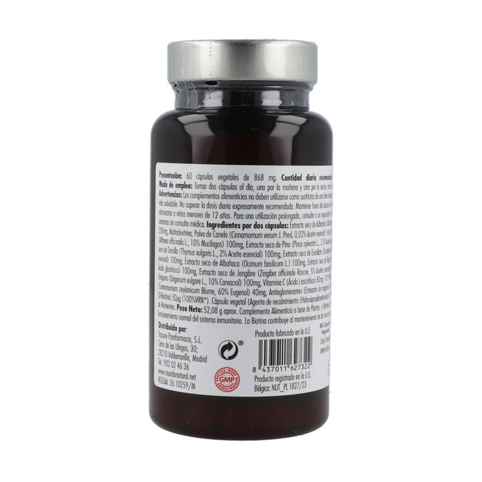 MUNDONATURAL NEUMOSAN (mucosin) 60 capsules