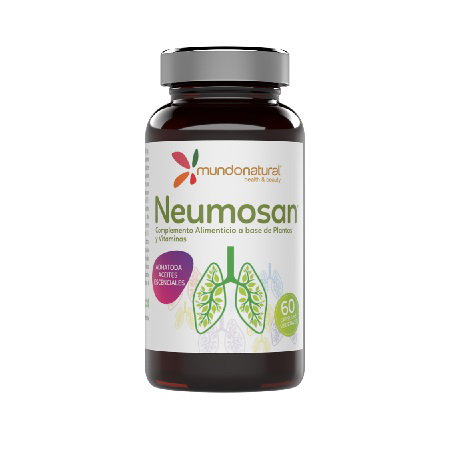 MUNDO NATURAL NEUMOSAN (mucosin) 60 capsules végétales MUNDO NATURAL NEUMOSAN (mucosin) 60 capsules végétales