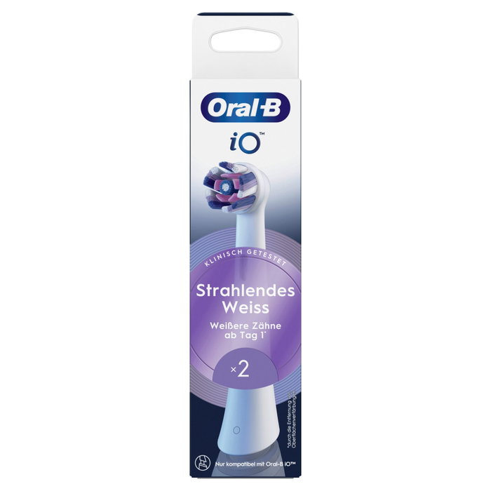 Oral-B Têtes de rechange iO Radiant White, lot de 2