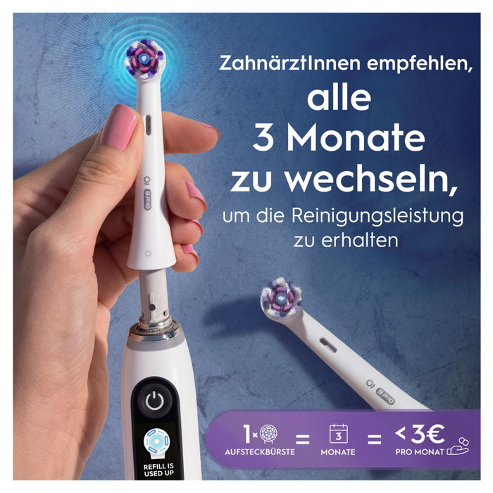 Oral-B Têtes de rechange iO Radiant White, lot de 2