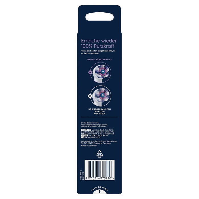 Oral-B iO Radiant White Pack Double Blanc Oral-B iO Radiant White Pack Double Blanc