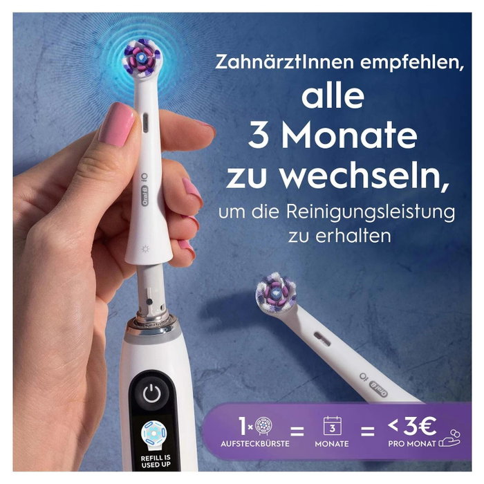 Oral-B iO Radiant White Pack Double Blanc Oral-B iO Radiant White Pack Double Blanc