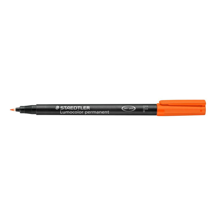 Marqueur permanent Staedtler 318-4 Orange 0,6 mm 10 Pièces (10 Unités)