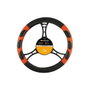 BC Corona Housse de volant Grip Noir/Rouge Universelle (Ø 36 - 38 cm)