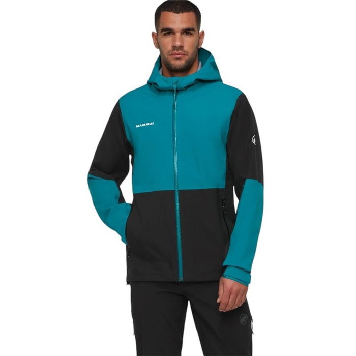 Veste de Sport pour Homme Mammut Linard Guide Hs Bleu XS