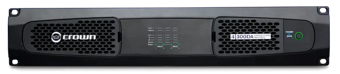 CROWN Amplificateur de puissance 4 canaux 300W @ 4Ω, audio réseau Dante AES67, 70V/100V DriveCore Install DA