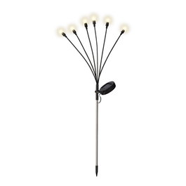 Lumineo Estaca solaire à lumière fixe, 6 LEDs, 70 cm