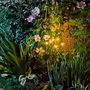 Lumineo Estaca solaire à lumière fixe, 6 LED, 70cm