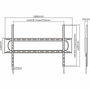 Stell Support TV fixe SHO 7220 Slim
