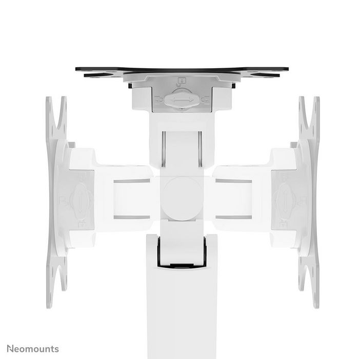 Neomounts DS70 - Bras support de bureau à mouvement complet pour écrans 17" à 35" (9 kg max) - Réglage hauteur, inclinaison, rotation - Compatible VESA 75x75/100x100 - Blanc Neomounts DS70 - Bras support de bureau à mouvement complet pour écrans 17" à 35" (9 kg max) - Réglage hauteur, inclinaison, rotation - Compatible VESA 75x75/100x100 - Blanc