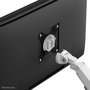 Neomounts DS70 - Bras support de bureau à mouvement complet pour écrans 17" à 35" (9 kg max) - Réglage hauteur, inclinaison, rotation - Compatible VESA 75x75/100x100 - Blanc