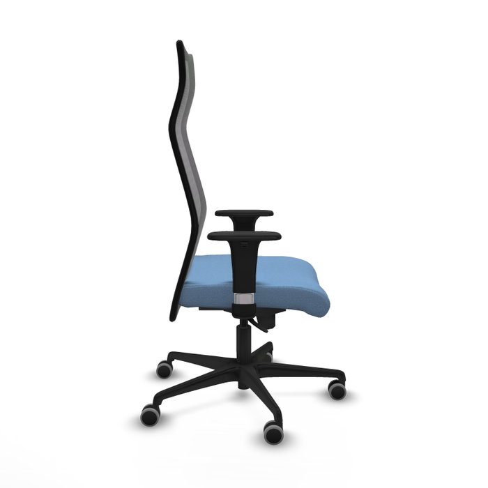 Piqueras y Crespo Chaise de Bureau Albacete Bleu ciel et Noir Piqueras y Crespo Chaise de Bureau Albacete Bleu ciel et Noir
