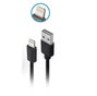 FOREVER CC-03 Chargeur de voiture Dual USB avec câble Lightning pour iPhone 8