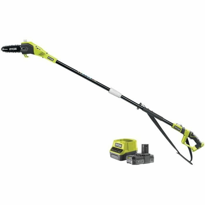 Ryobi Élagueur sur perche 18V avec guide 20 cm Ryobi Élagueur sur perche 18V avec guide 20 cm