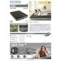 Intex Matelas gonflable Downy 2 places Vert foncé