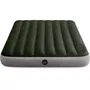 Intex - Matelas gonflable 2 places Downy avec technologie Fiber-Tech et gonfleur électrique intégré - 140 x 190 cm - Usage intérieur et extérieur