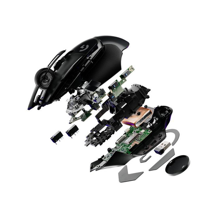 Logitech G502 X Souris Gamer Optique USB / Bluetooth, Noir, 25600 DPI, Ref. 910-006138