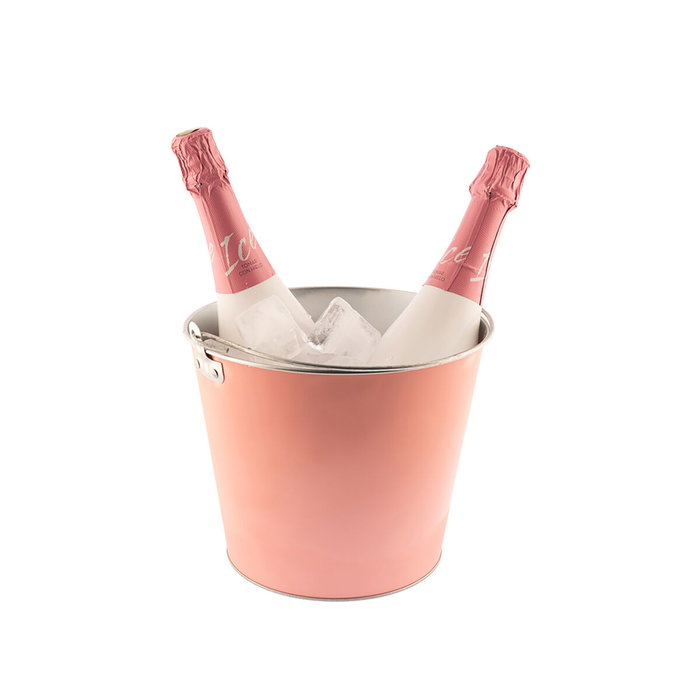 Koala Baignoire en métal galvanisé Pastel Rose 5 L Koala Baignoire en métal galvanisé Pastel Rose 5 L