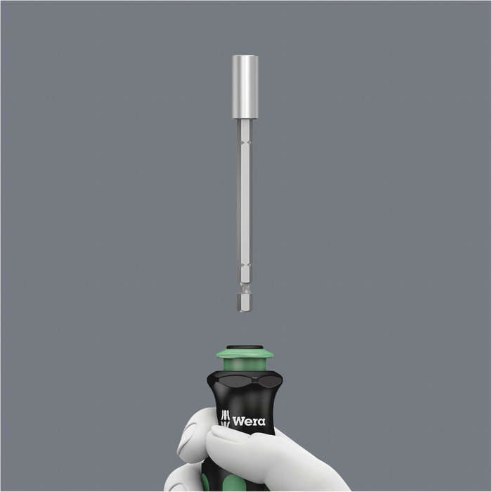 Wera Kraftform Compact KK 28 - Tournevis porte-embouts extensible avec 6 embouts Wera Kraftform Compact KK 28 - Tournevis porte-embouts extensible avec 6 embouts