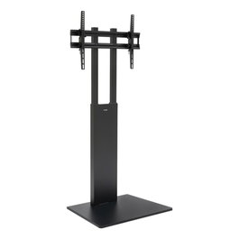 Tooq Support Sol pour Écran VESA 32"-85", Compatible VESA 200x200 à 600x400, Noir, Charge Maximale 40 kg, Réglable en Hauteur 1115-1415 mm