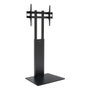 Tooq Support Sol pour Écran VESA 32"-85", Compatible VESA 200x200 à 600x400, Noir, Charge Maximale 40 kg, Réglable en Hauteur 1115-1415 mm