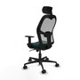 Piqueras y Crespo Chaise de Bureau 1D036N2 Vert